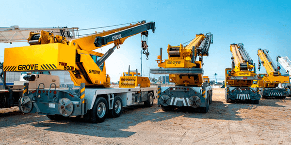 Grúas con pluma diseño MEGAFORM