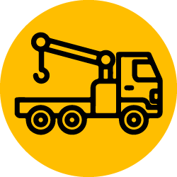 Vector área transporte