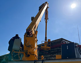 Operaciones con levantamiento de materiales pesados